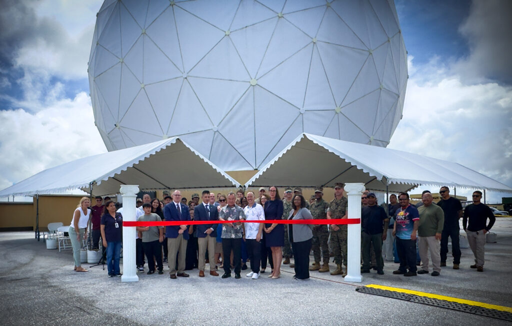 NASA Celebrates Restoration of Guam Station Damaged by Typhoon Mawar