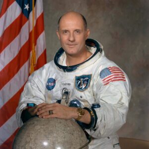 Portrait of astronaut Thomas P. Stafford