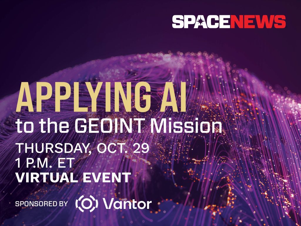 Oct. 29: Applying AI to the GEOINT Mission
