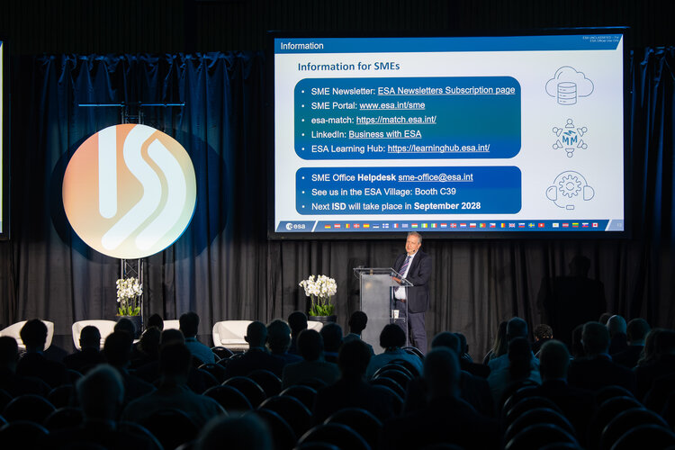 Presentations at Industry Space Days