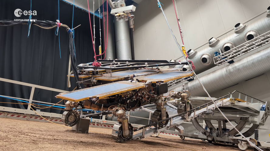 Preparing for a first drive on Mars