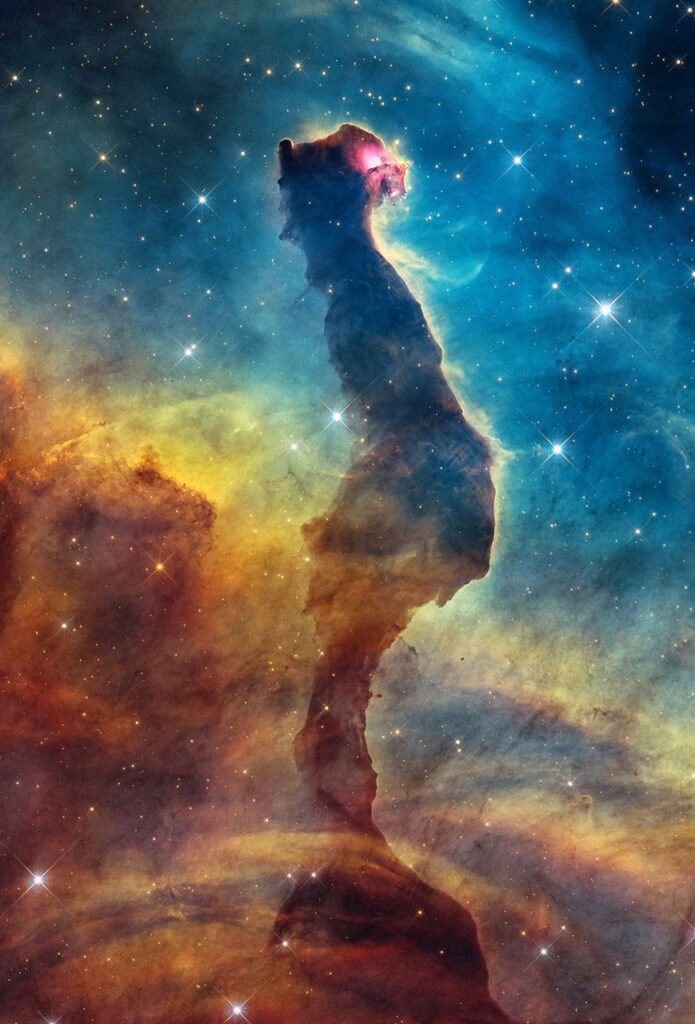 Ghostly Cat’s Head Nebula Lurks Within Sight of NASA’s Hubble, Webb