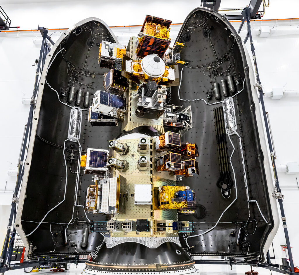 Transporter-18 SmallSats Encapsulation