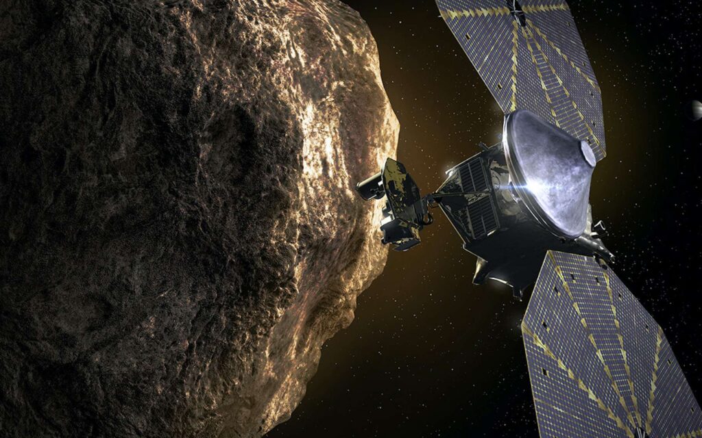 Lucy Trojan Asteroid (3548) Eurybates & Queta Flyby