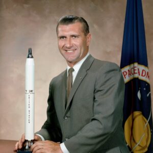 Portrait of astronaut Richard F. Gordon Jr.