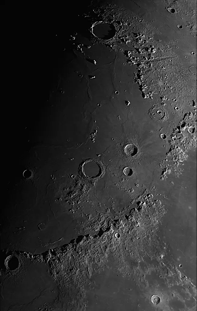 Daily Telescope: Imaging a nearly 4-billion-year-old region on the Moon