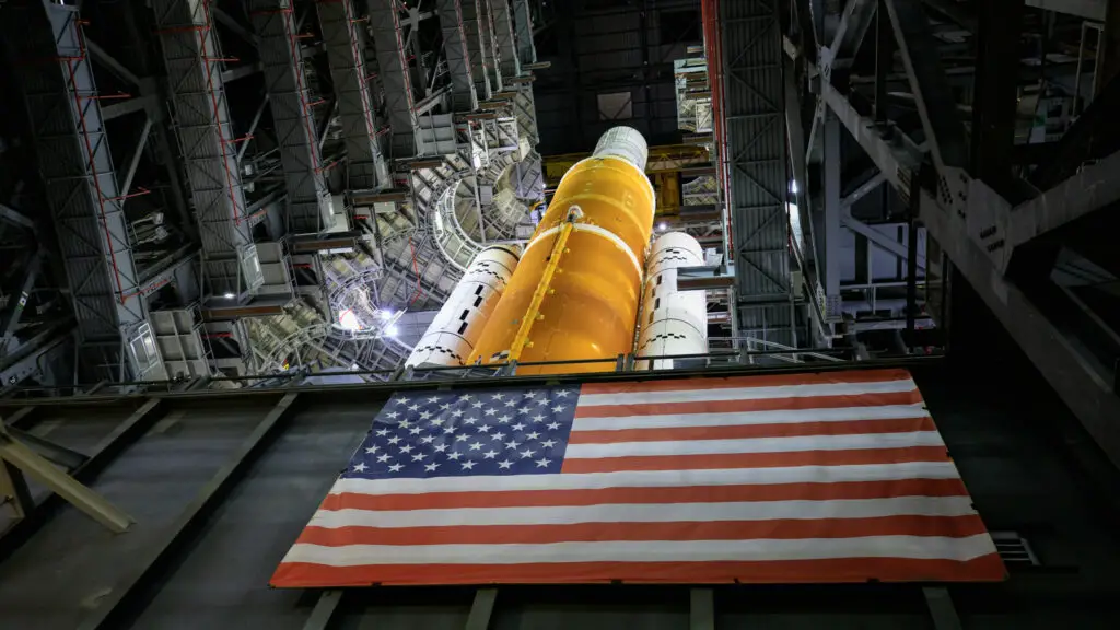 NASA completes umbilical test for SLS Artemis 1 mission