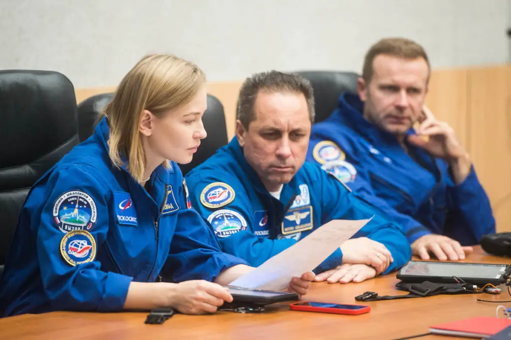Russian actress, director set for Tuesday launch to space station