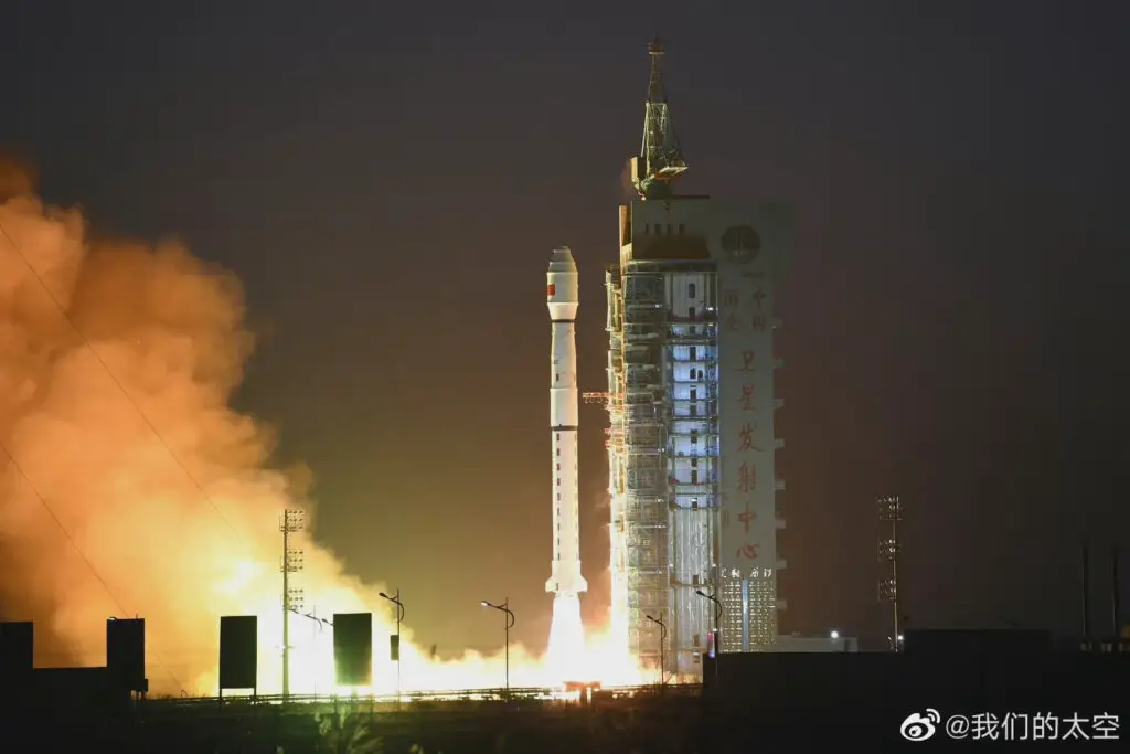 China launches Gaofen 3-02 mission on a Chang Zheng 4C