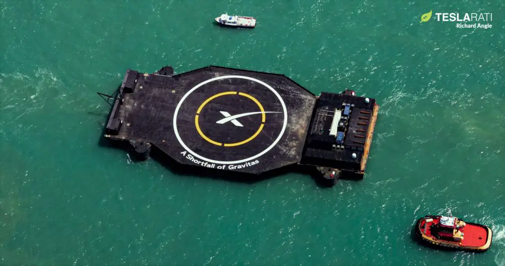 SpaceX’s newest drone heads to sea for first Falcon 9 booster landing