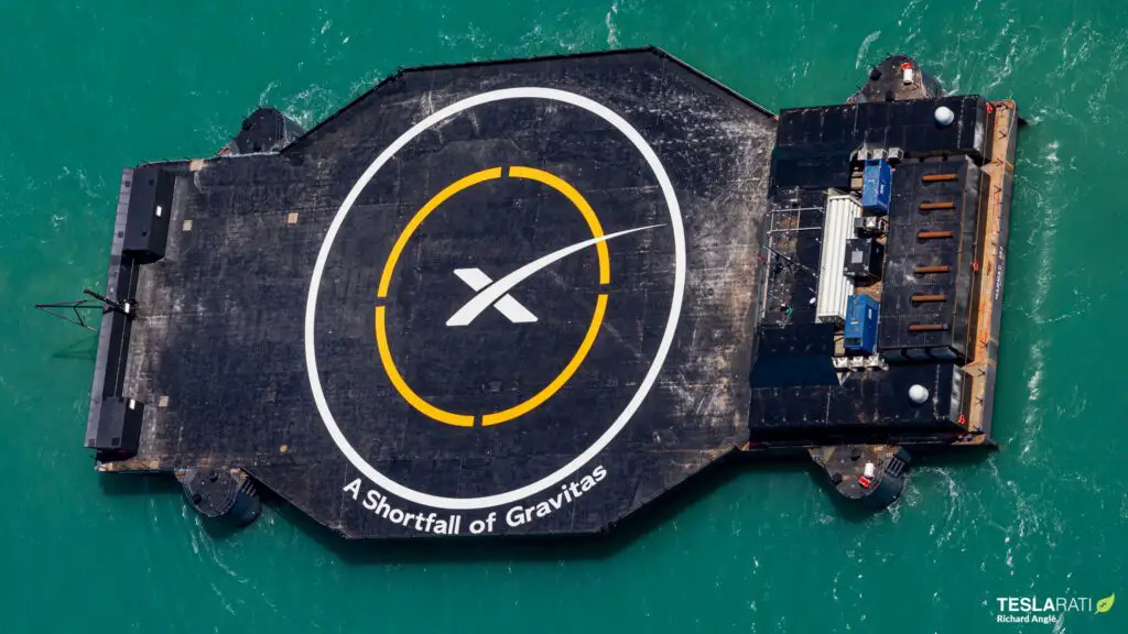 SpaceX’s first “Version 3” drone ship arrives at Port Canaveral
