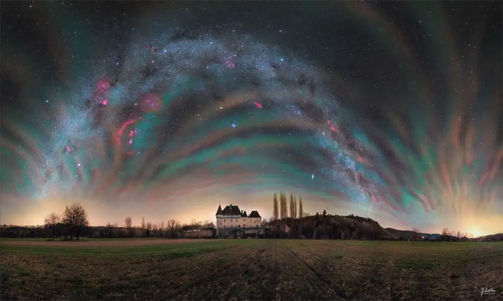 Airglow Sky over France