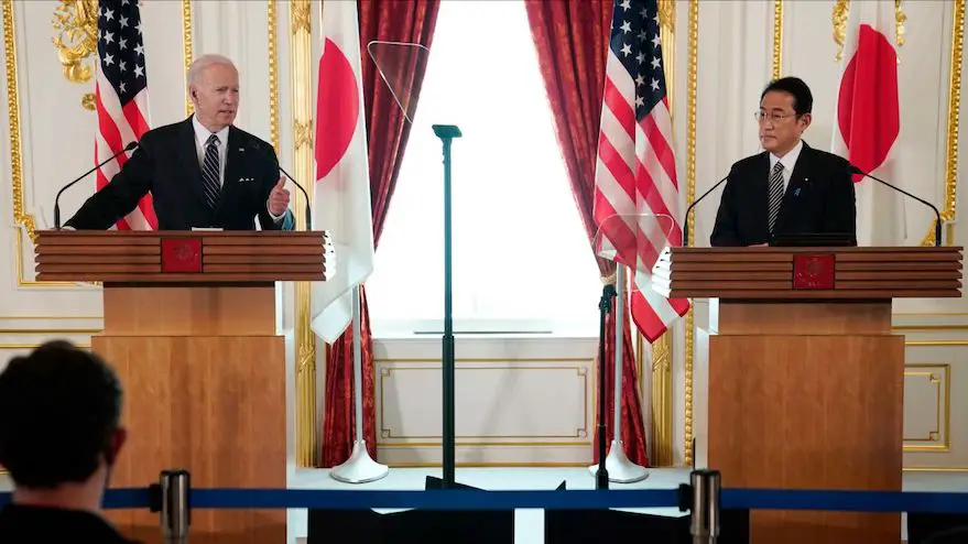 Biden vows to expand space cooperation with South Korea, Japan