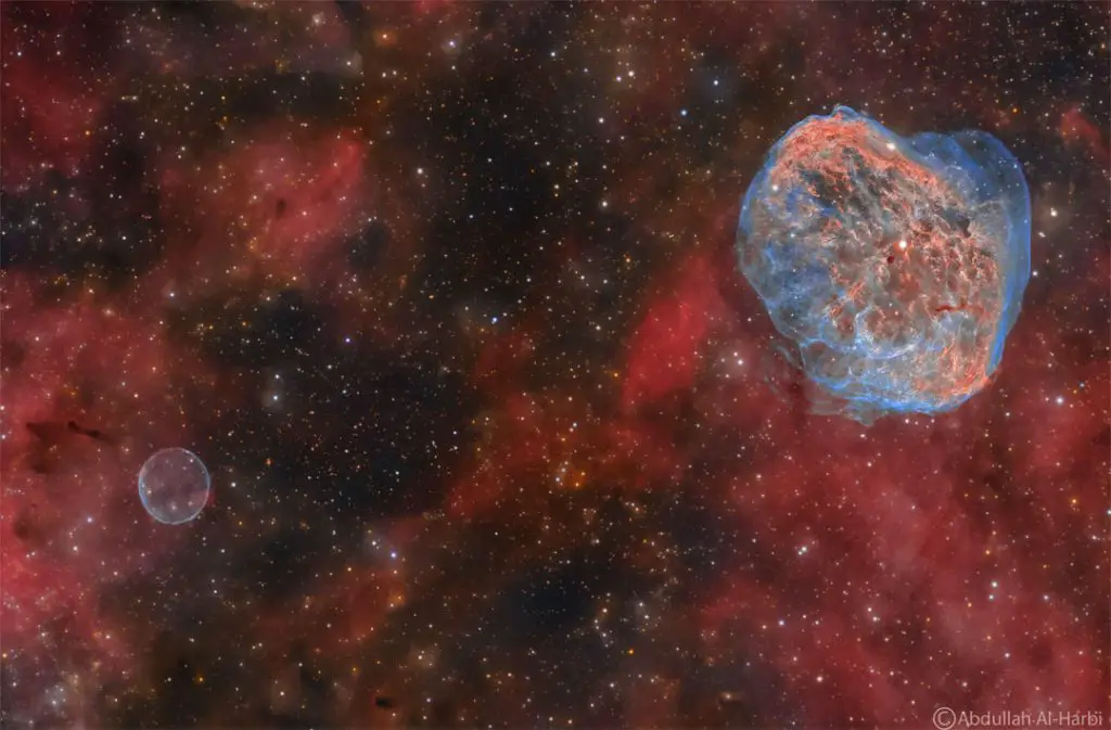 Cygnus: Bubble and Crescent
