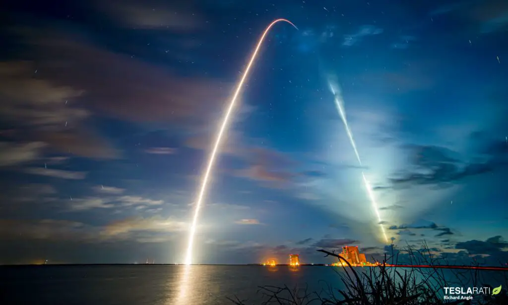 SpaceX launches astronauts on flight-proven rocket and capsule in spaceflight first