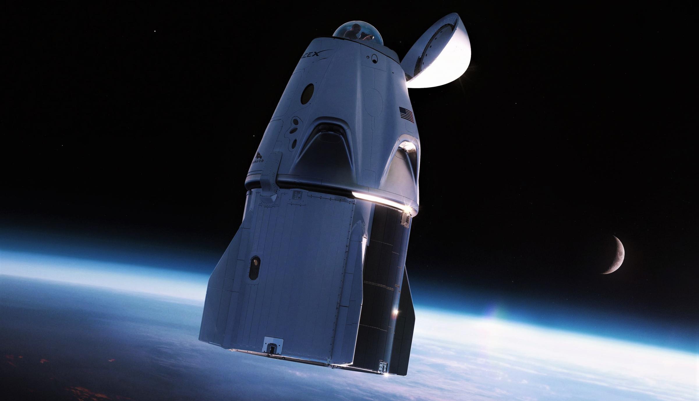 SpaceX to upgrade Dragon with the most immersive window