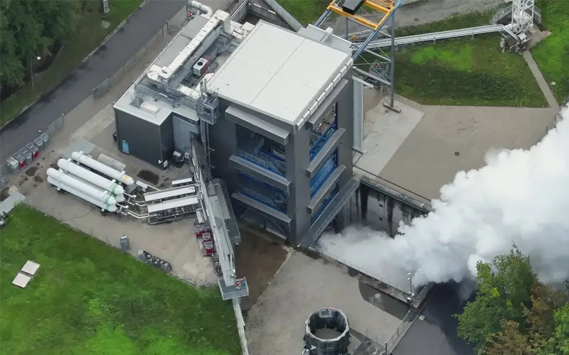 ESA Complete Full-Duration Hot Fire Test of Ariane 6 Second Stage