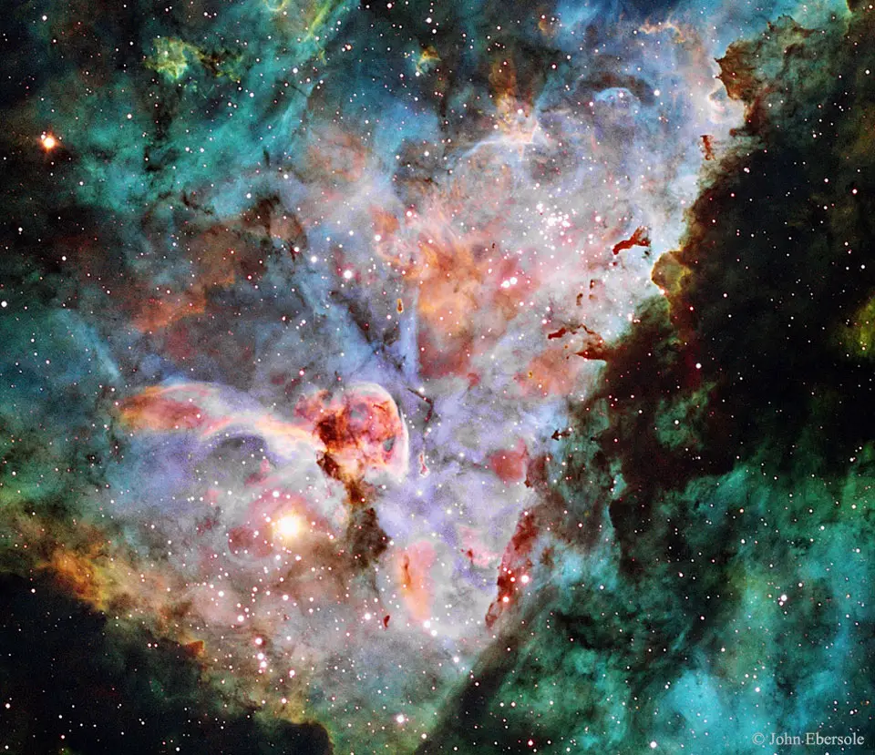 Clouds of the Carina Nebula