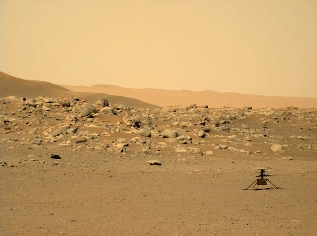 After losing contact with its helicopter, NASA put the entire Mars mission on hold