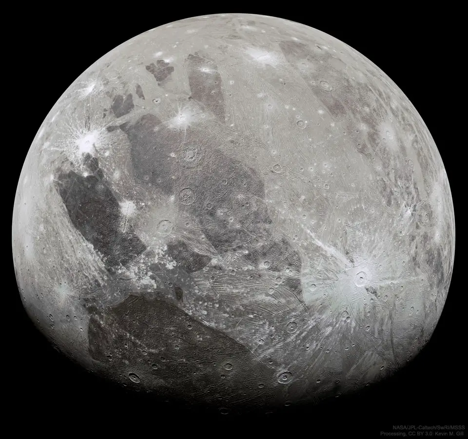 Ganymede from Juno
