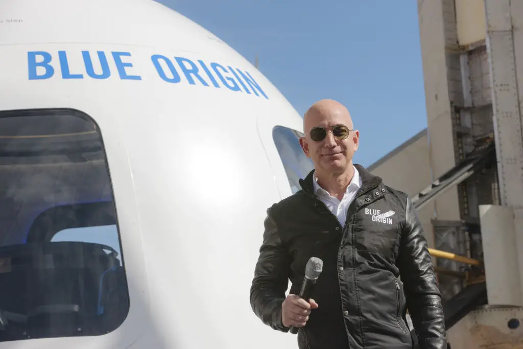 Jeff Bezos says he will fly into space next month