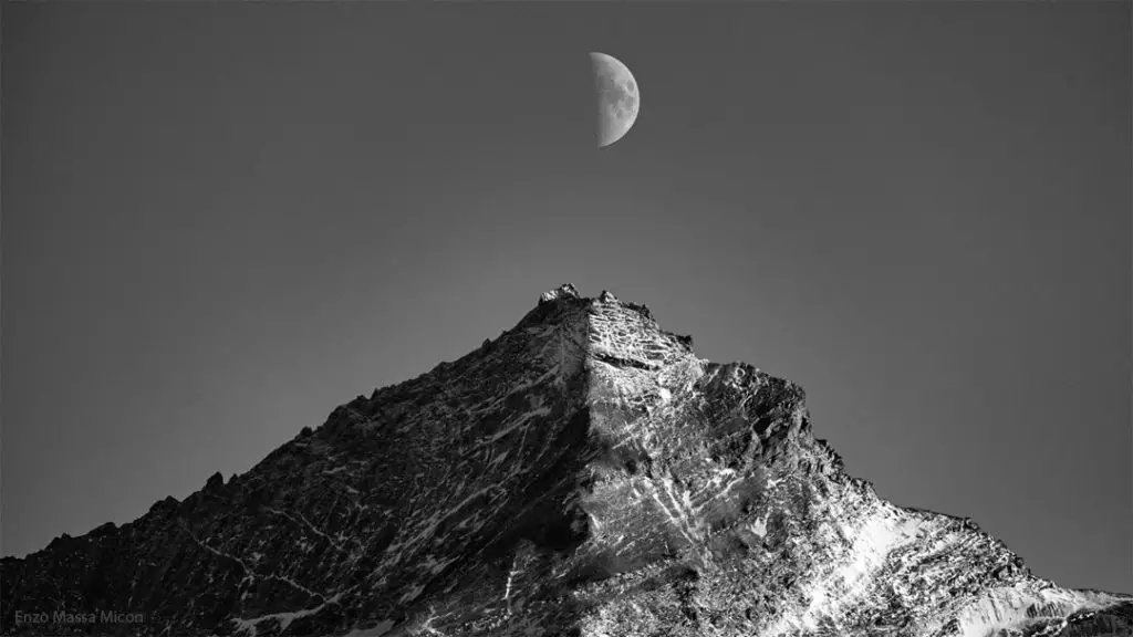 Shadows of Mountain and Moon