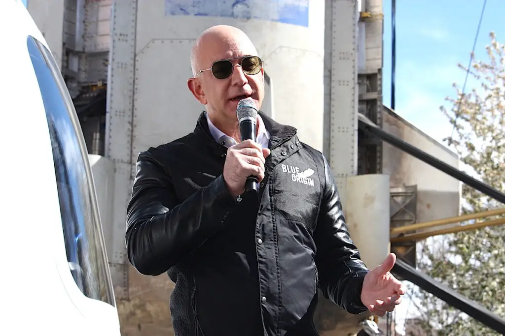 Bezos to join first crew for New Shepard suborbital spaceflight