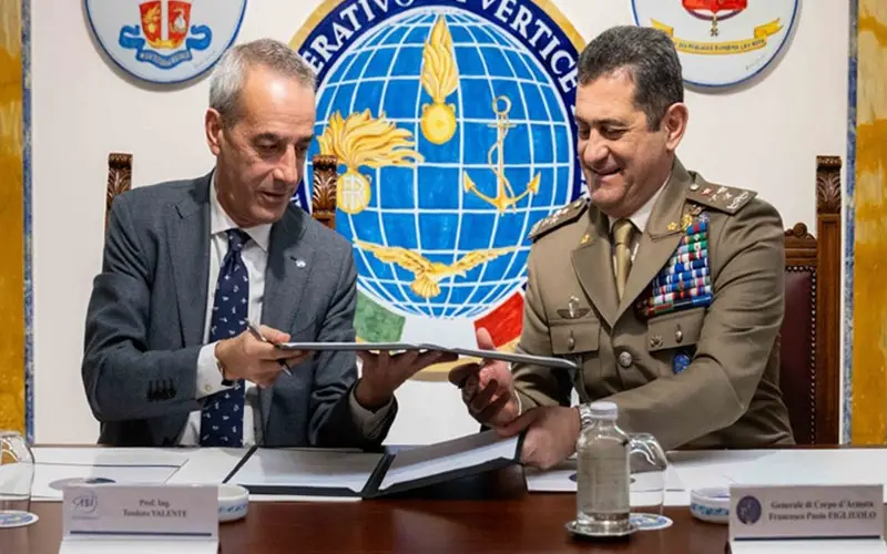 Italy’s Space Agency and Armed Forces Sign Agreement to Collaborate