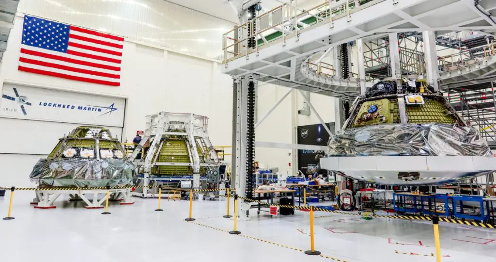 Lockheed Martin, NASA lining up next Orion spacecraft for Artemis III and IV