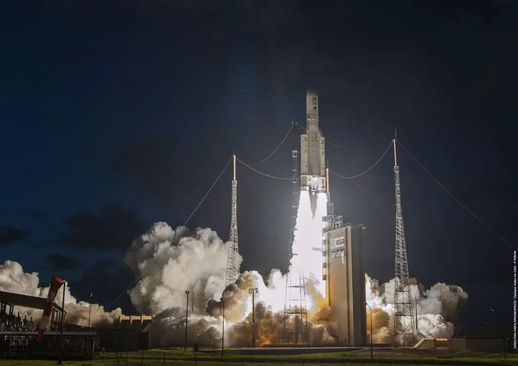 Ariane 5 launches Konnect VHTS satellite for Eutelsat