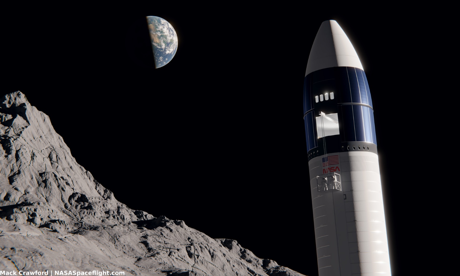 After NASA taps SpaceX’s Starship for first Artemis landings, agency ...
