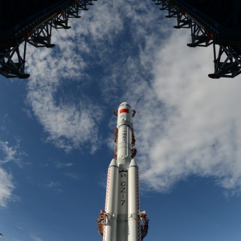 China rolls out out new Long March 7A for second launch attempt