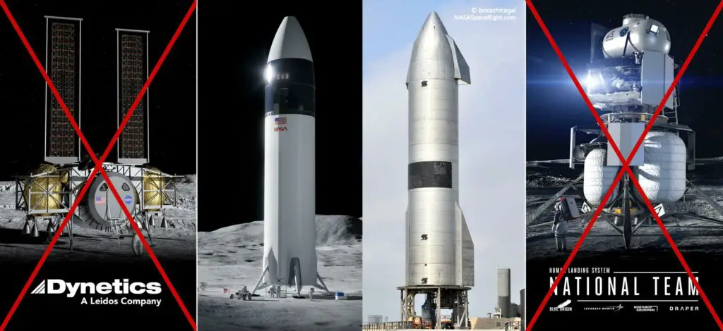 SpaceX’s Starship Moon lander under fire yet again as Blue Origin sues NASA