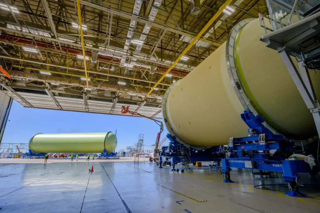 NASA, Boeing approaching first major join of second SLS Core Stage