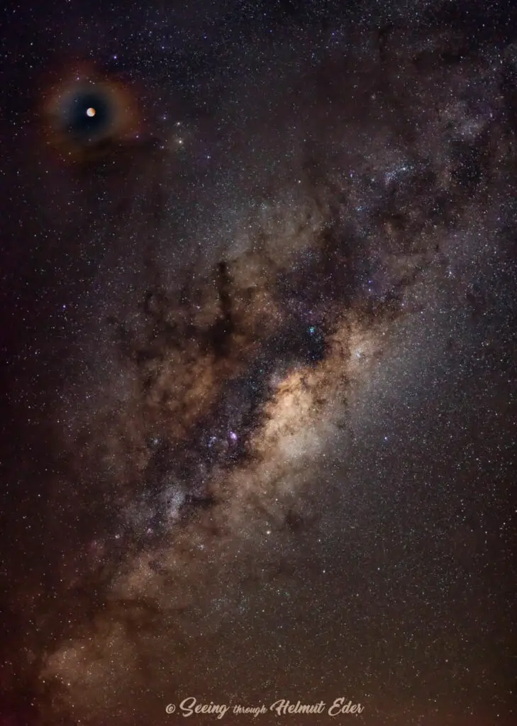 A Total Lunar Eclipse Corona