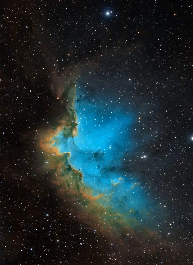 Daily Telescope: The Wizard Nebula captured above Germany