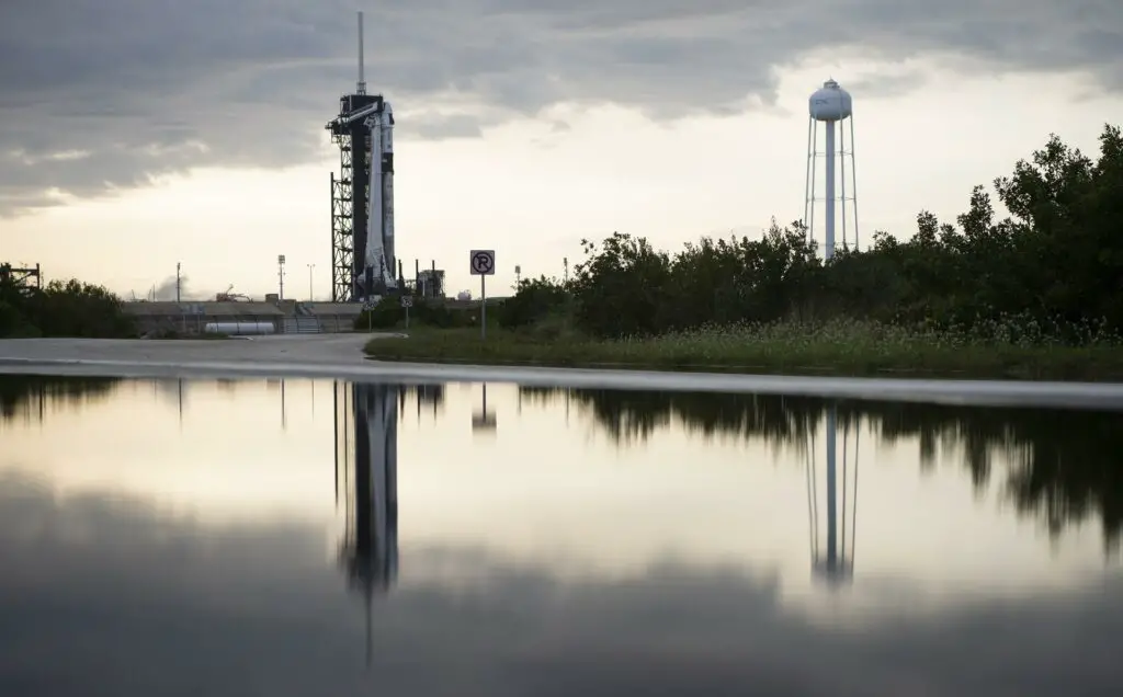 SpaceX Crew Dragon launch to space station delayed to Friday by offshore weather