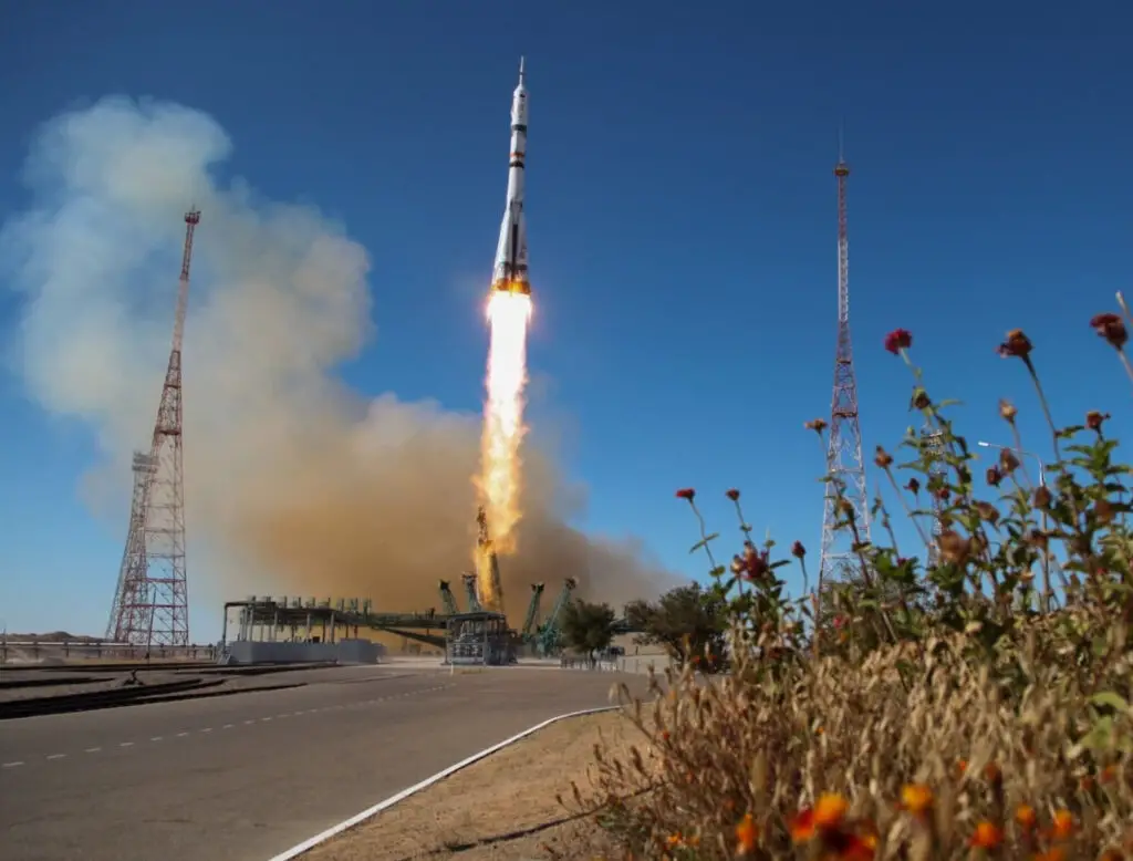Soyuz MS-19 launches film crew to Station amid tightened Russian space reporting regulations
