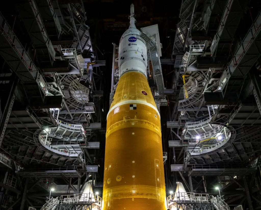 SLS prepares for rollout and WDR – as three additional SLS rockets wait in the wings