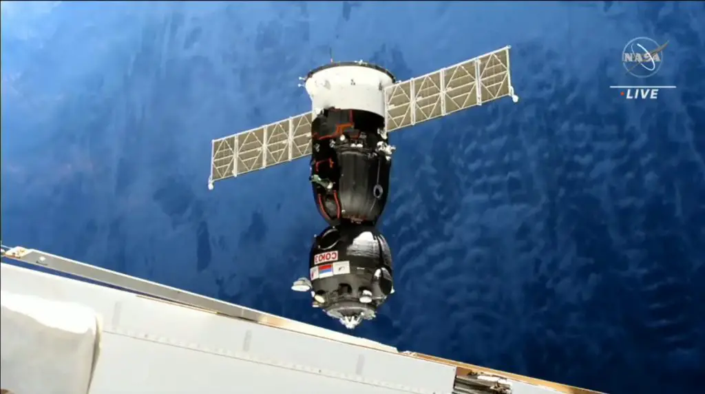 Uncrewed Soyuz MS-23 “rescue” mission arrives at ISS