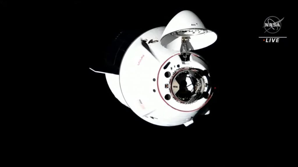 Cargo Dragon CRS-27 docks with ISS
