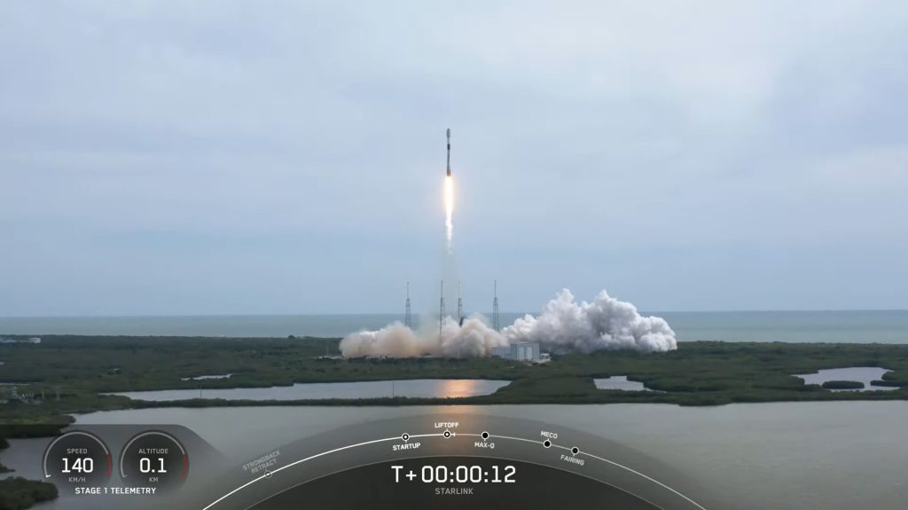 SpaceX Launches Upgraded Starlink Satellites After Issues with First Batch