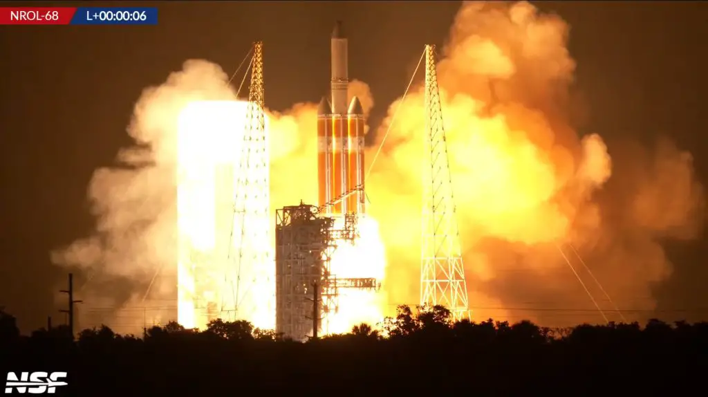 ULA’s penultimate Delta IV Heavy launches NROL-68 mission