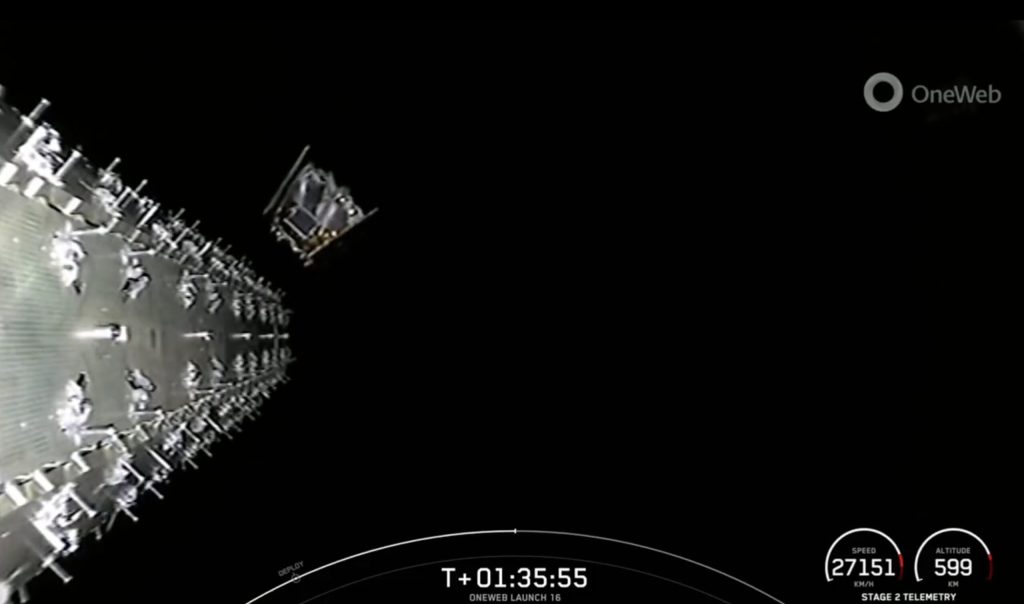 OneWeb two launches away from going global after SpaceX mission