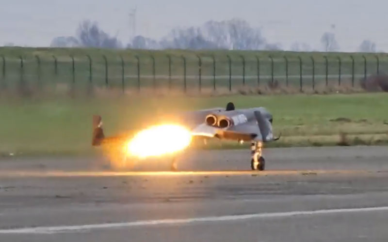 POLARIS Spaceplanes Conduct First Rocket-Powered Roll Test