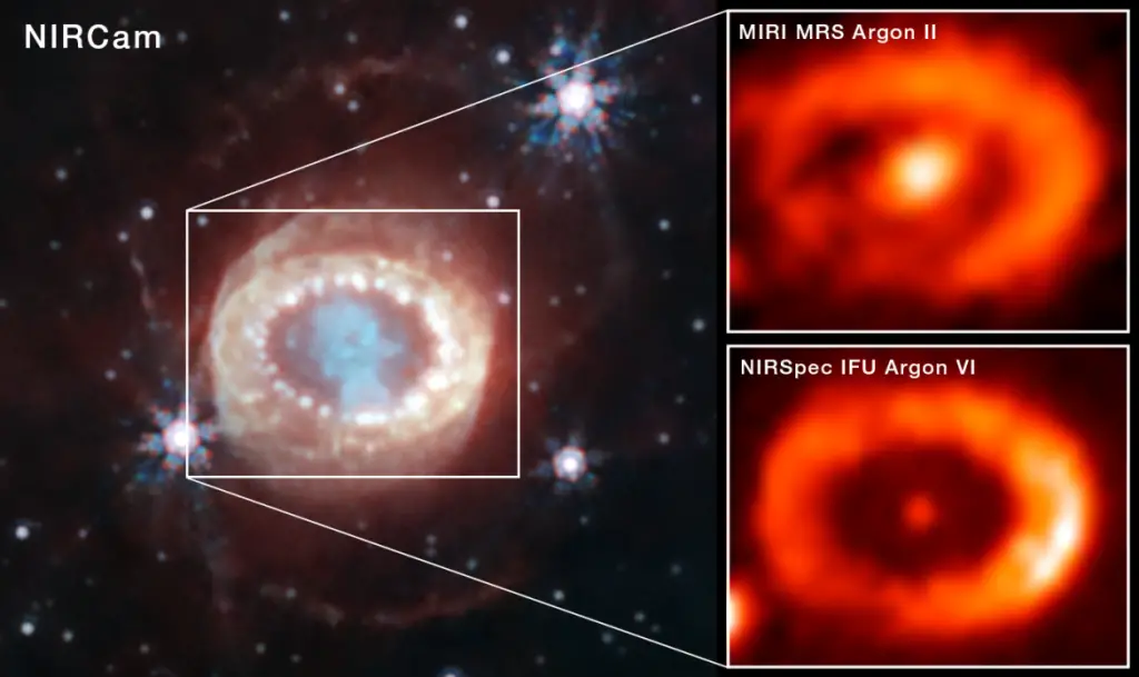Webb discovers neutron star within supernova remnant