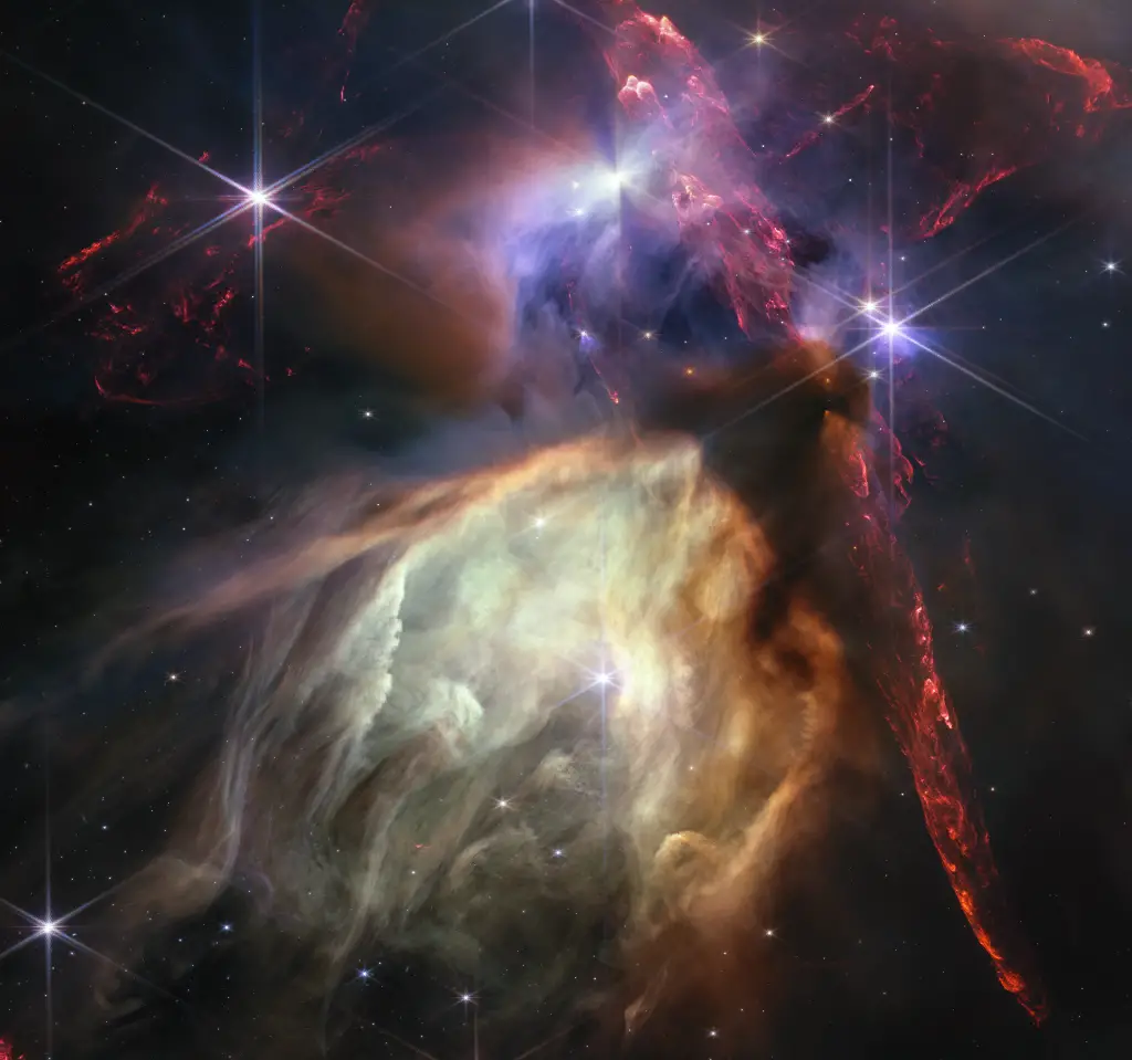 Webb’s Rho Ophiuchi