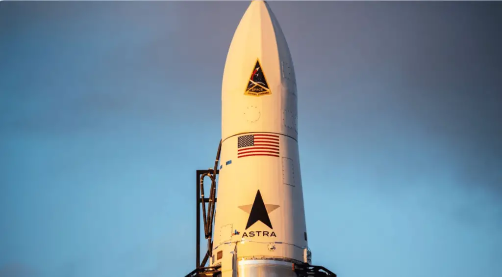 Astra wins $11.5 million contract to launch military experimental payloads