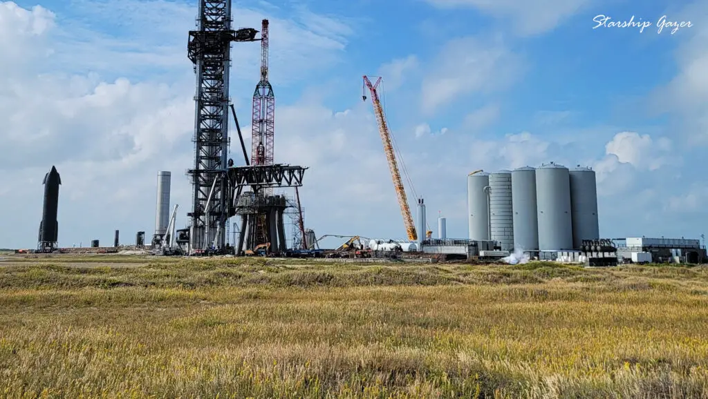 SpaceX begins filling Starship’s orbital launch site with rocket propellant