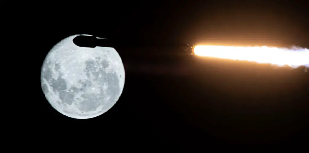 SpaceX Falcon 9 debris mistaken for Chinese rocket on a collision course with the Moon